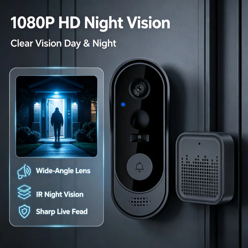 Tuya WiFi Akıllı Görüntülü Kap - Smart Home Video Doorphone Ezviz incelemesi ve fiyatı