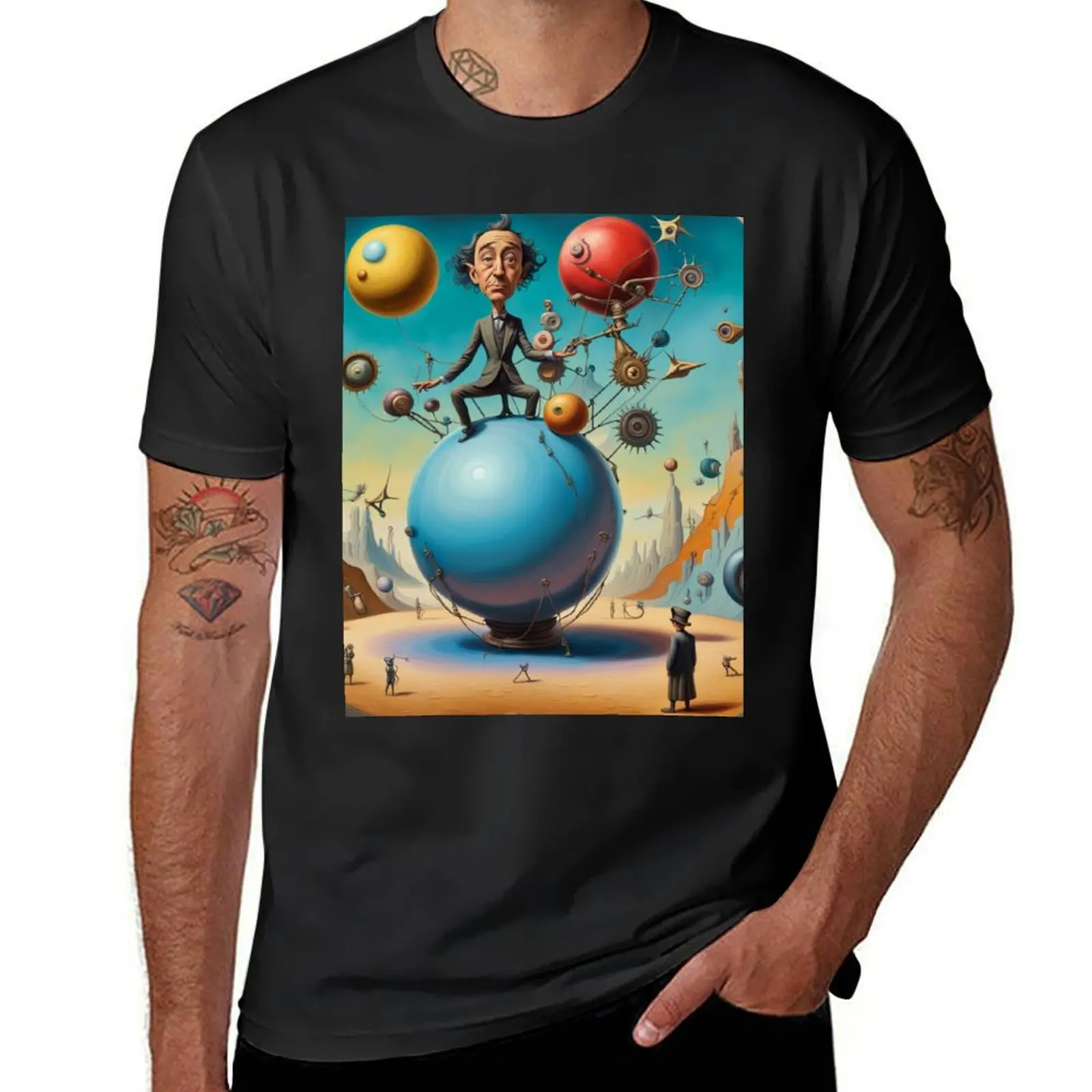 Future Steampunk Global Circus? T-Shirt blacks anime clothes customs design your own clothes for men