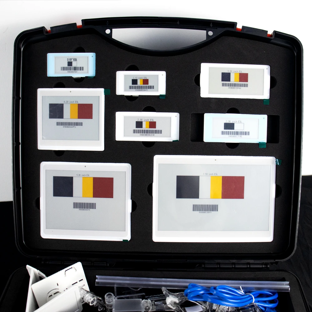 Zhsunyco Multi-size E-ink Labels Screen Epaper Shop Digital Price Tag Rfid Display ESL Demo Kit Electronic Shelf Label