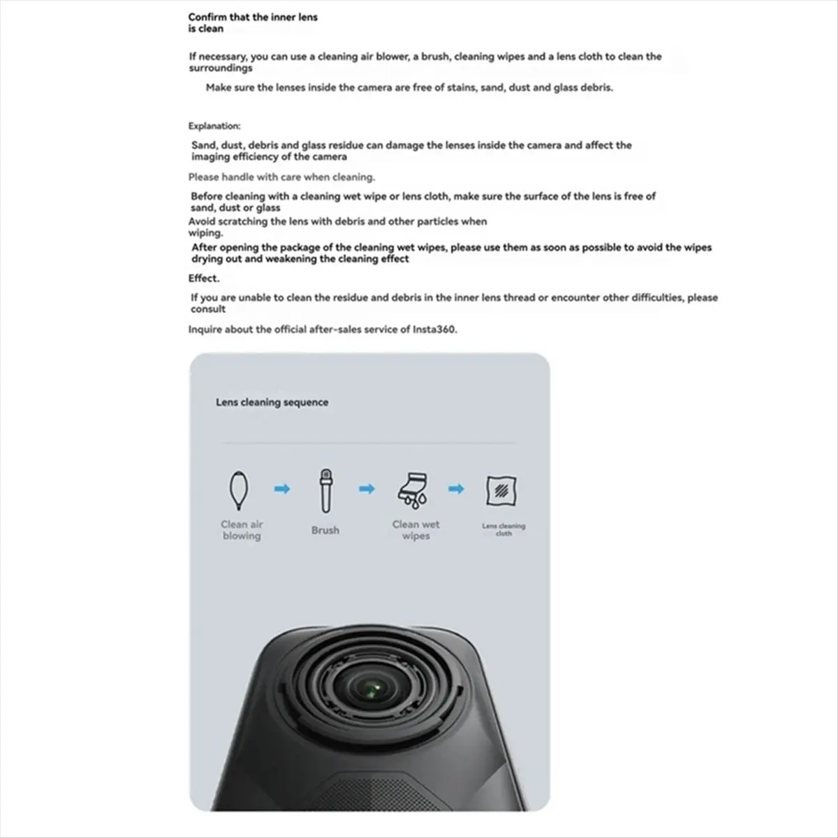Dynamic For Insta360 X5 Camera Replacement Lens Glass Repair Part Essential Spare Accessory for Enhanced Photography Experience