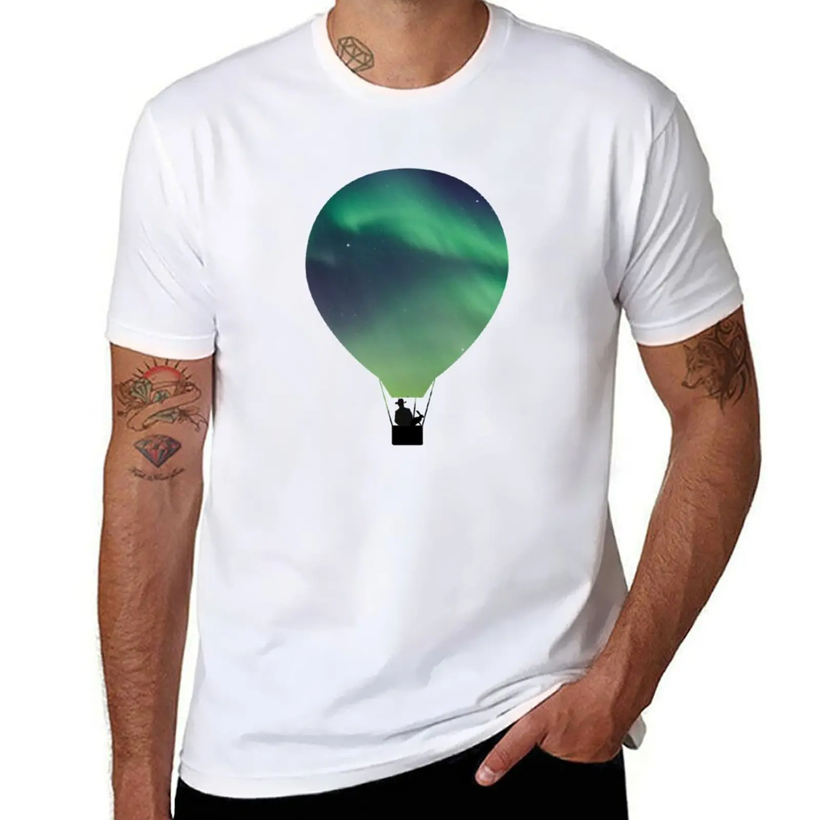 

Hot man His Aeronaut, shirt A His and T-Shirt Balloon in t Lee Hester Air Scoresby Background Transparent Daemon On plain