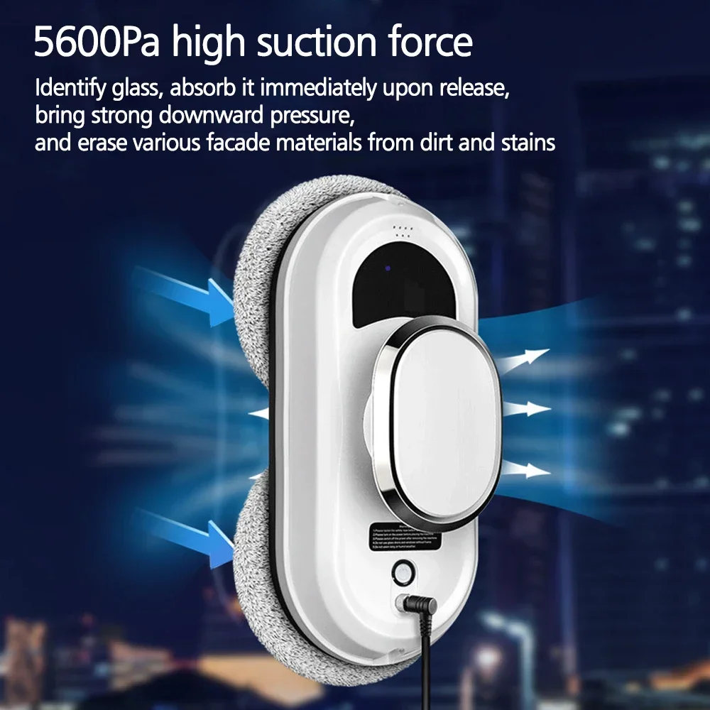 Ultra Thin Window Cleaning Robot Household Vacuum Cleaner Electric Window Wiper Remote Control Glass Wiper Cleaning Machine