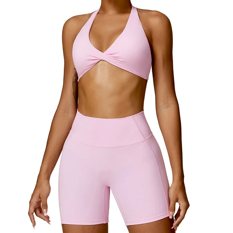 

Maxdutti Tight Back Yoga Suit Quick Drying Fitness Suit Outdoor Running Suit Women's Fitness Suit Woman Clothes Pant Sets