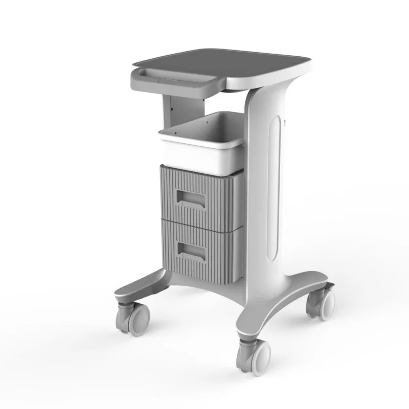 Mobile Portable Plastic Tool Cart European Design for Hair Salon Mall Dental Salon Beauty Clinic Workshop Drawer Storage Rack