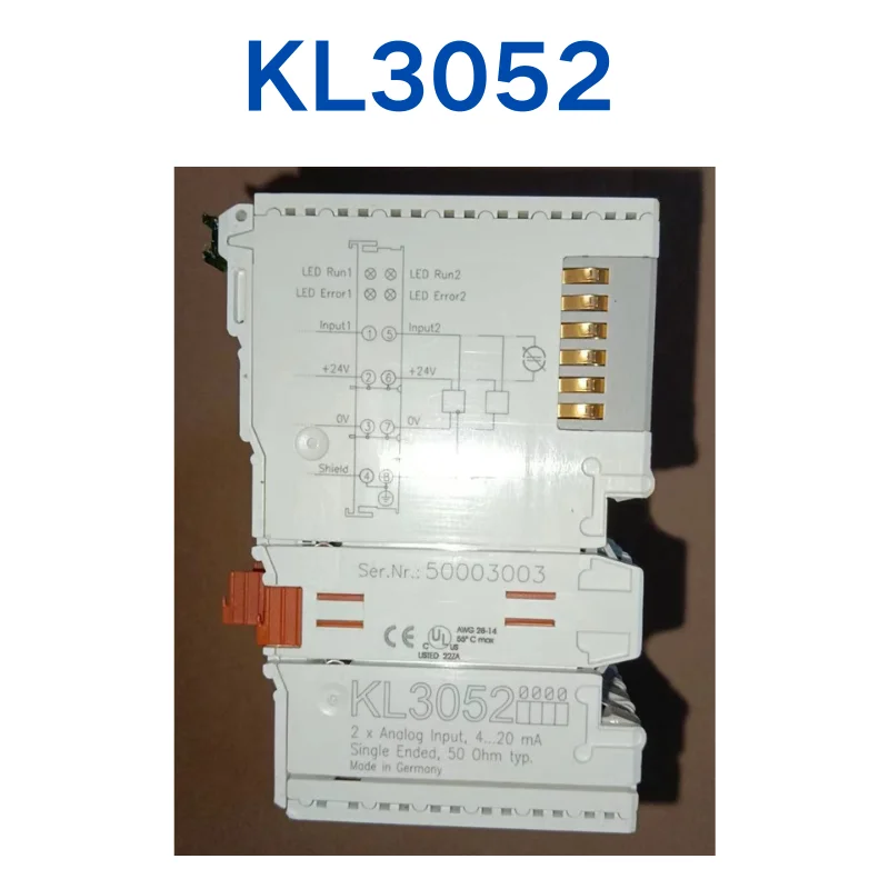 اختبار وحدة KL3052 المستعملة موافق والشحن السريع