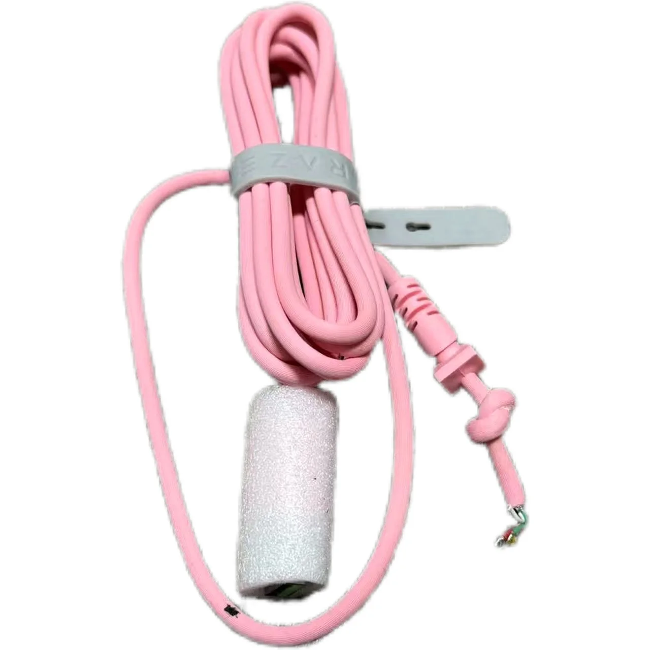 كابل توصيل USB أصلي إلى 5 نوى لسماعات الرأس السلكية Razer Kraken kitty V2 بديل 2 إلى 1 كابل، كابلات الشاحن