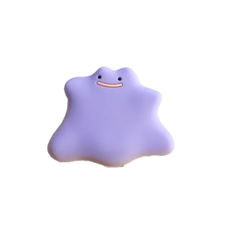 Pokemon Ditto Phone Socket Folding Phone Holder Stand Cartoon 3D Grip Griptok Korean INS Extendable Finger Ring Accessories New