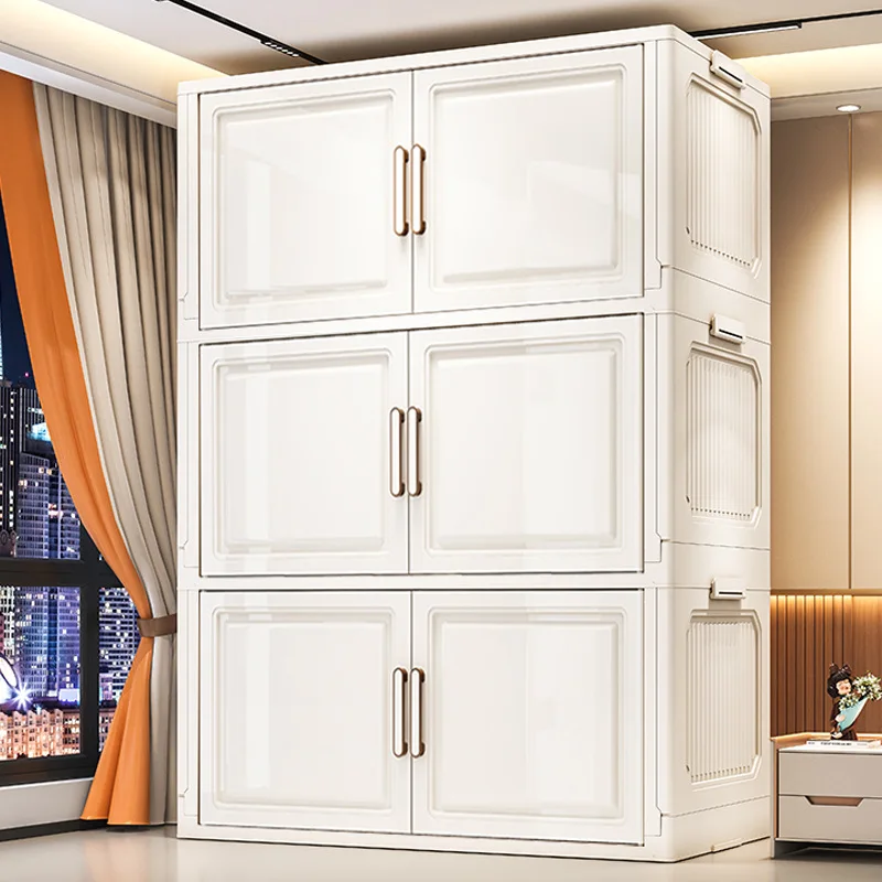 

Thickened storage cabinets, foldable storage cabinets