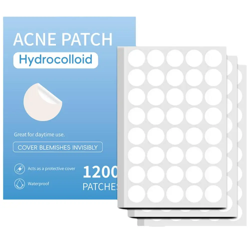 1200/800/400PCS Clear Acne Patch Professional Face Skin Care Repair Acne Healing Absorbing Spot Sticker for Men Women H5U2