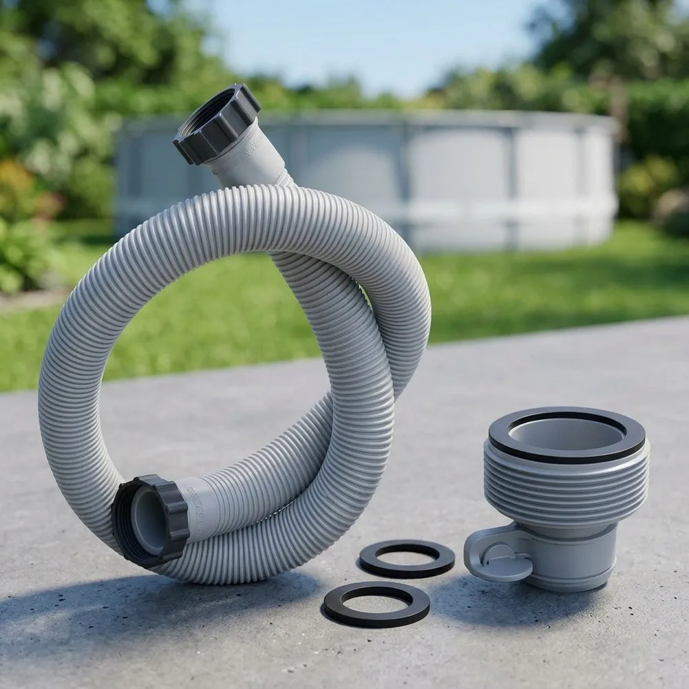 For Filter Systems Leak for proof Hose Swimming Pool Hose For Summer Swimming Hose Adapter Kit Easy Installation Design