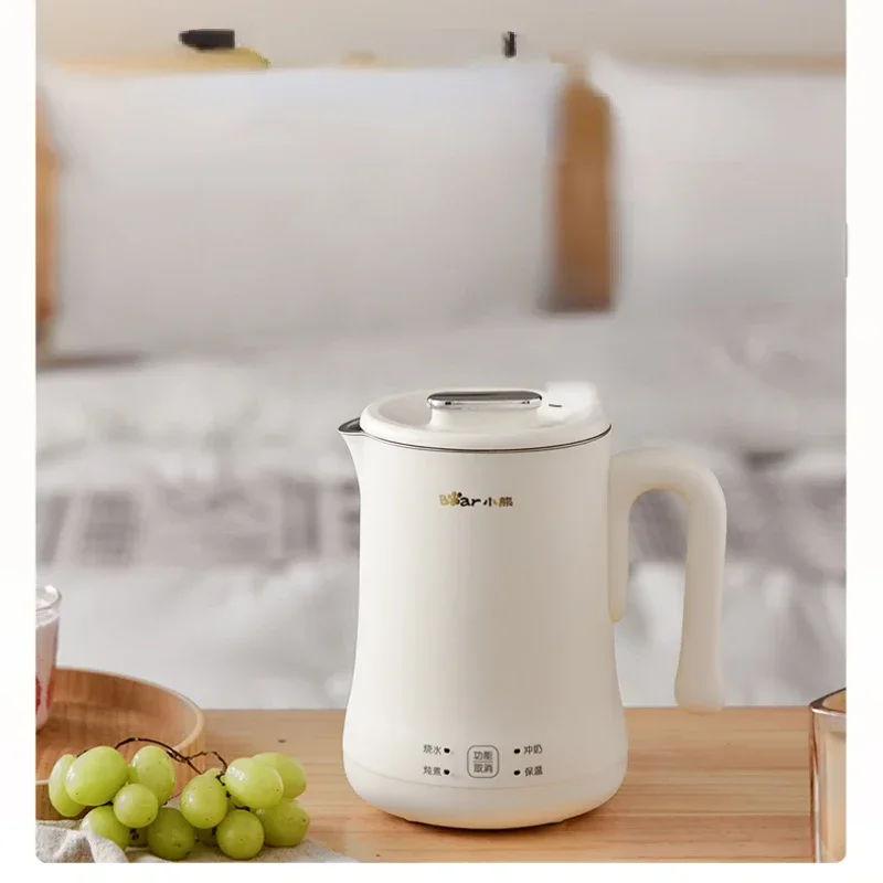 Bollitore elettrico portatile Bollitore termico da viaggio Tazza bollente per acqua non pieghevole Bollitore elettrico da viaggio per la casa Elettrodomestico portatile