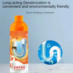 Cleaning agent pipe dredging liquid sewer cleaning agent dissolving agent toilet pipe deodorization