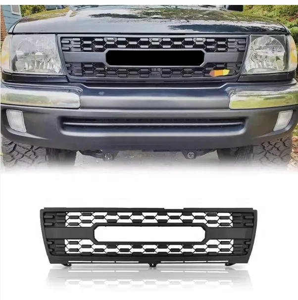 Factory Price Car Accessories 4X4 Mesh Front Hood Bumper Grille for 1997-2000 Toyota Tacoma Grille