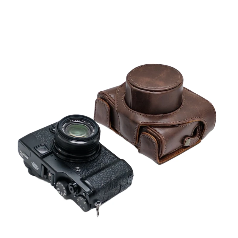 PU  Leather Camera Hard Case Bag Cover For Fujifilm Fuji X10 X20 Finepix Protective Bag Case