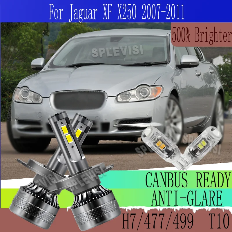 

Built-in Cooling Fan Long Lifespan and Bright Warranty IP68 Waterproof HEADLIGHT For Jaguar XF X250 2007 2008 2009 2010 2011