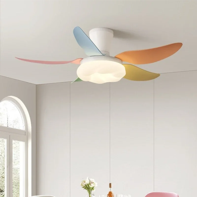 Medieval Bauhaus Eye Protection Milk Oil Fan Blade Shaped LED Home Ceiling Lights Art Lamp for Living Room Decoration Chandelier
