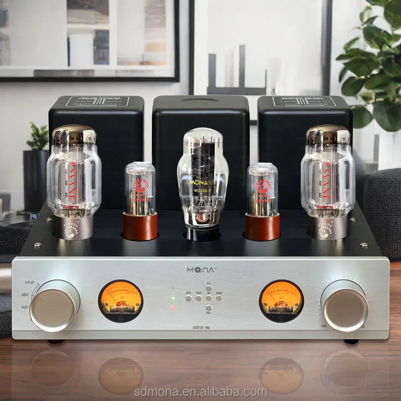 

Аудиофильский усилитель MONA OEM ODM Усилитель мощности DSKT88-MU HIFI Домашний стереоплеер мощности