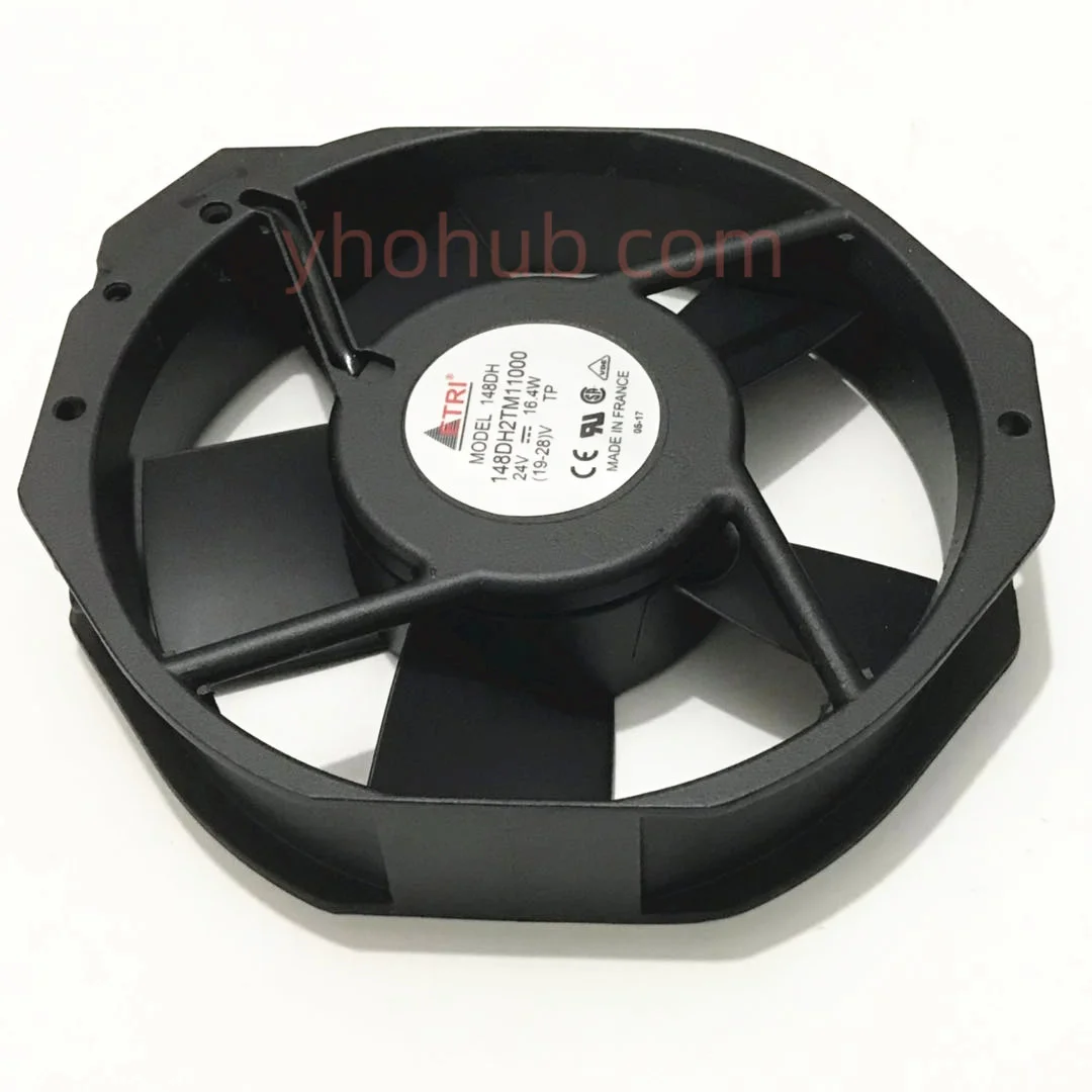 

ETRI 148DH 148DH2TM11000 DC 24V 16.4W 170x170x38mm Server Cooling Fan