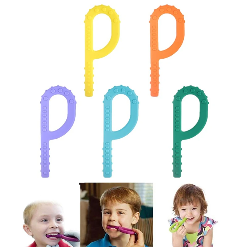 

Kid Chewing Tube Speech Therapy Teeth Massager Children Talk Tools For Autism Sensory Speak Oral Muscle Rehabilitation Training