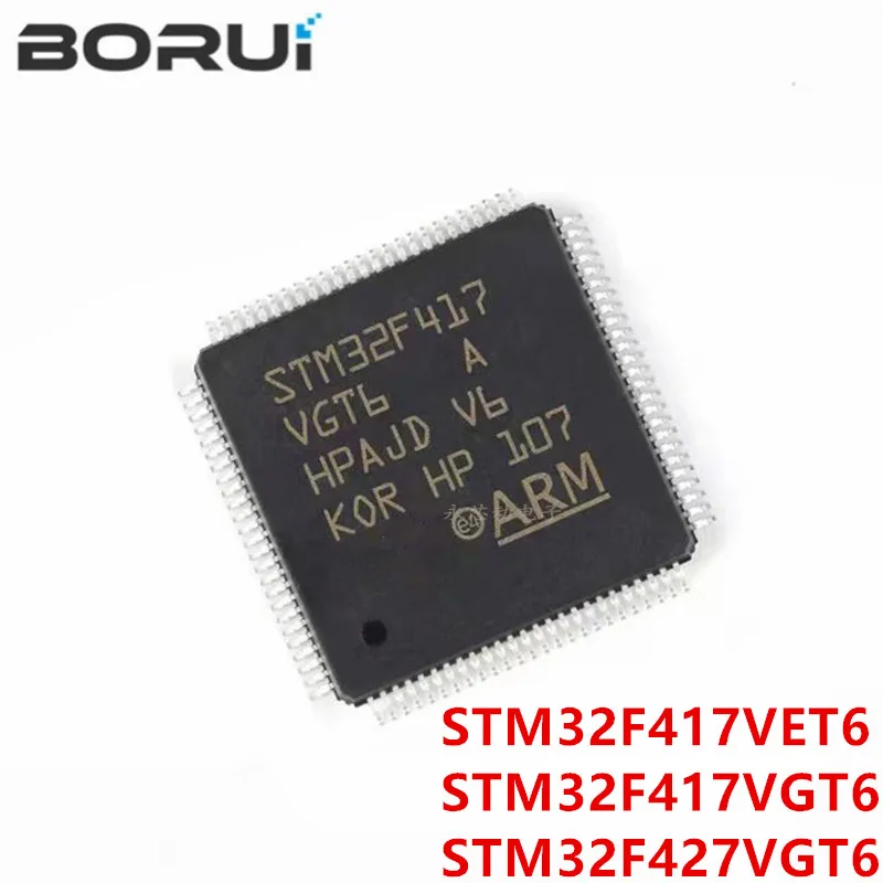 10Pcs STM32F417VET6 STM32F417VGT6 STM32F427VGT6 STM32F427VG STM32F417ZGT6 LQFP144 STM32F417 STM32F427 STM IC MCU LQPFP-100