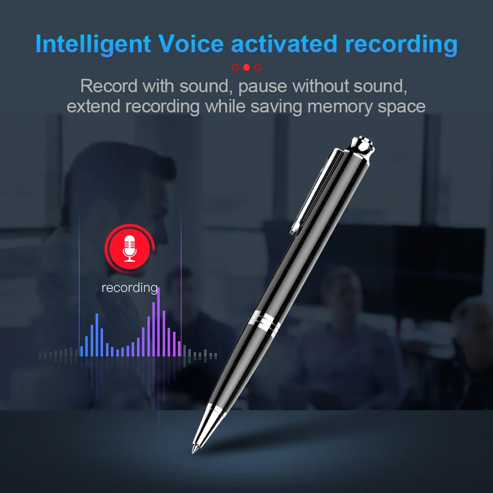 Portable Sound Recorder Write Pen MP3 Player Long Lasting Small Voice Recorder For Children In Kindergarten Espia Audio Recorder