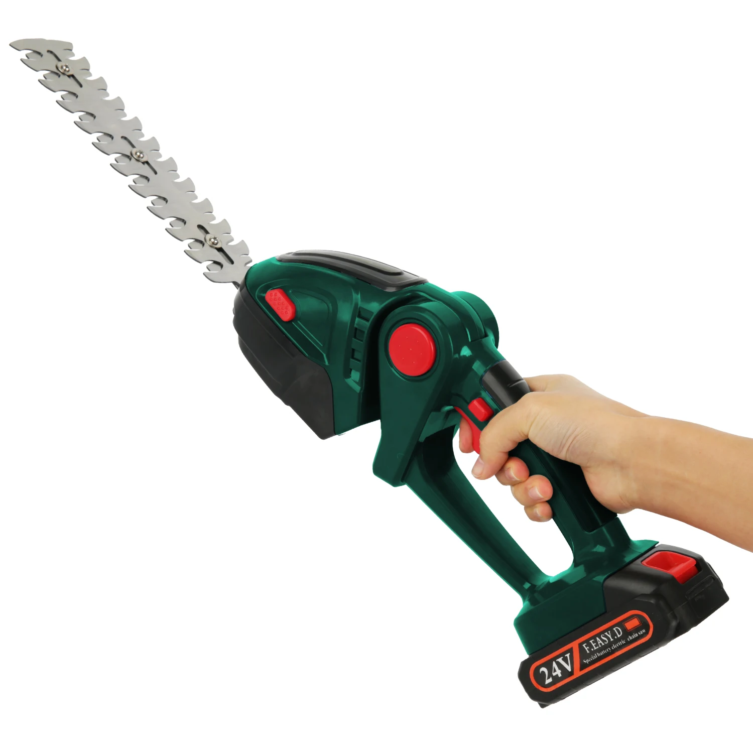 Mini-tondeuse à gazon portative 2-en-1, nouvelle tondeuse à buissons, outil de jardinage pour l'élimination des mauvaises herbes et l'élagage des arbustes, avec deux batteries