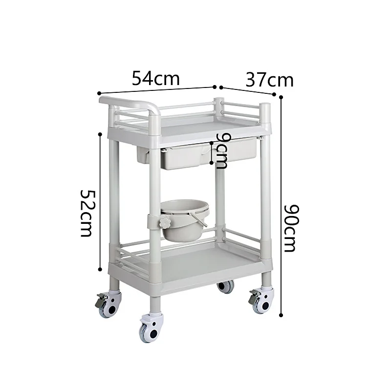 

High Quality Portable Beauty Salon Rolling Cart Salon Trolley Beauty Salon Drawer Trolley