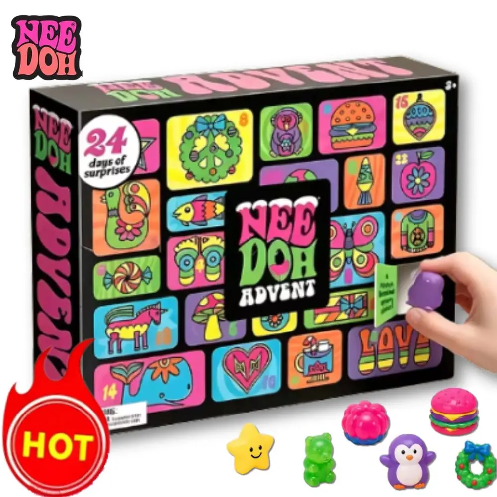 Needohs neuer Weihnachts-Countdown-Kalender 2026, Schatzsuche, Neujahrsüberraschung, Blindbox-Spielzeugparty und Weihnachtsgeschenk.