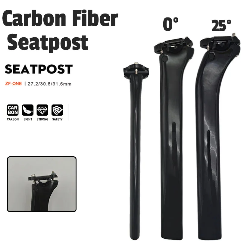 

Ultralight Carbon Bicycle Seat Post 340mm 0 Degree for Pinarello Dogma New F Bike Saddle Tube Replacement Part