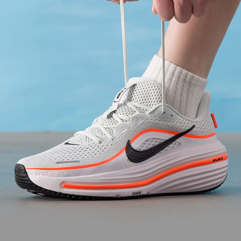 Nike Men's Shoes Original Lightweight Road Running Shoes Breathable Fitness Training Cushioning Outdoor Tennis Shoes Sneakers Hv9272-107-8