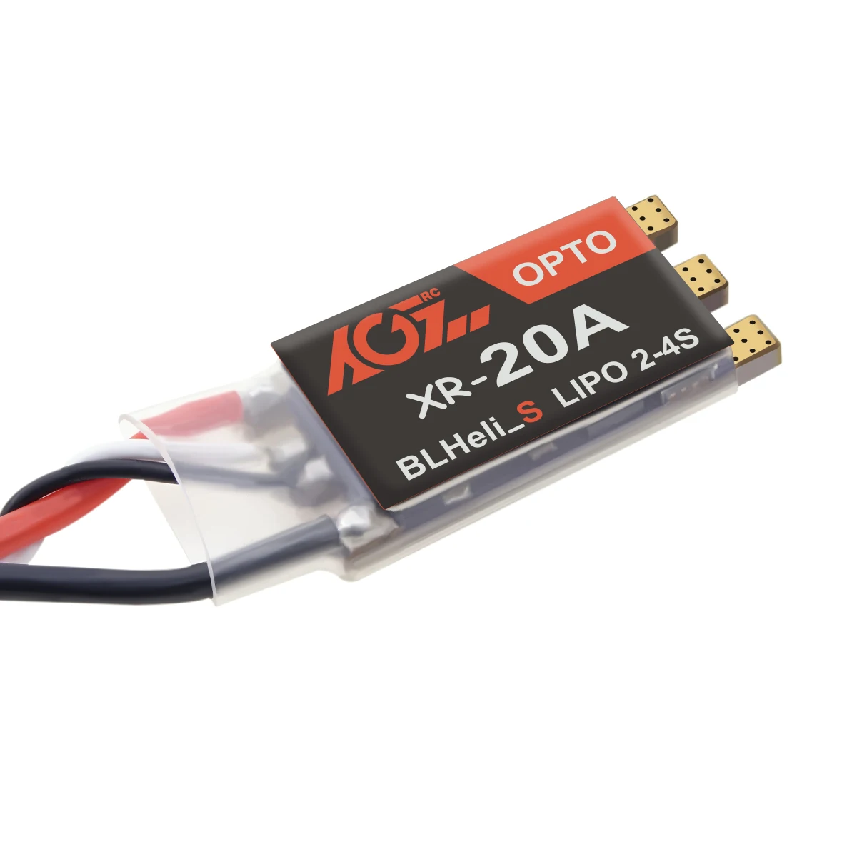 AGFRC XR-20A BLheli-S Dshot Speed Controller 2-4s FPV ESC for QAV Racing Drone