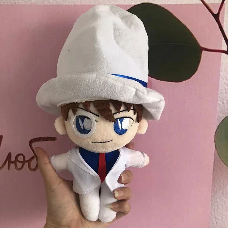 Detective Conan Knuffel 20 cm Conan Kaitou Kiddo Rachel Moore Soft Gevulde Poppen Anime Plushie Figuur Verjaardag Kerstcadeaus