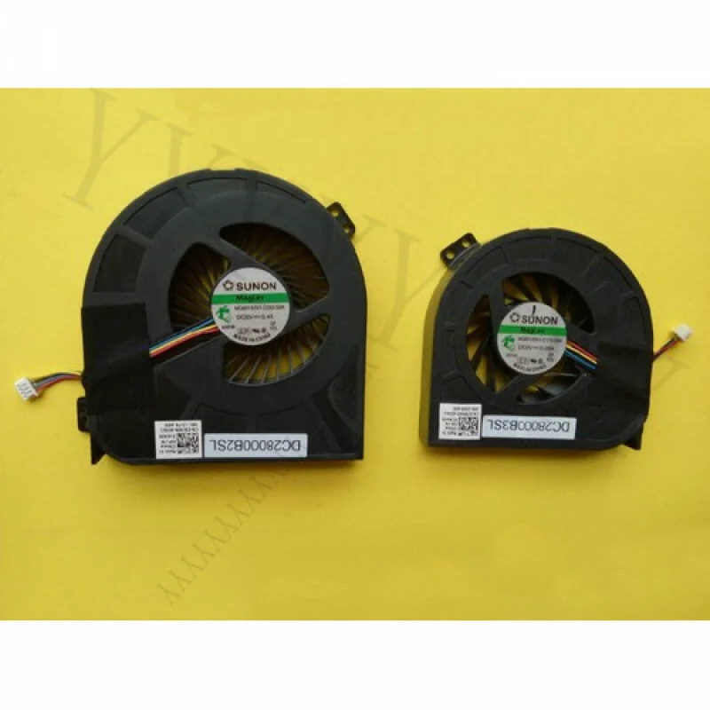 

Q 0CMH49 L + R для Dell Precision M4700 M4800 Вентилятор процессора 01G40N Вентилятор охлаждения графического процессора