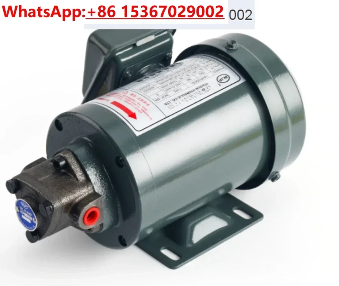 All copper wire oil pump, Pu motor, combined hydraulic gear lubrication, triangle cycloidal circulating cast iron pump