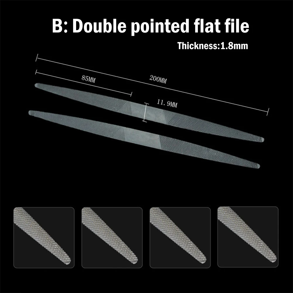 Brand New High Quality Polishing Of Wood Files Double-Head Tools Parts Workshop Equipment File Shaping Polishing