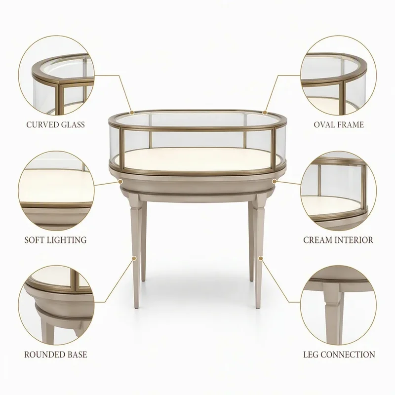 custom.Custom Jewelry Store Fixture Display Cabinet with LED Lighting Distributors and Commercial Interiors