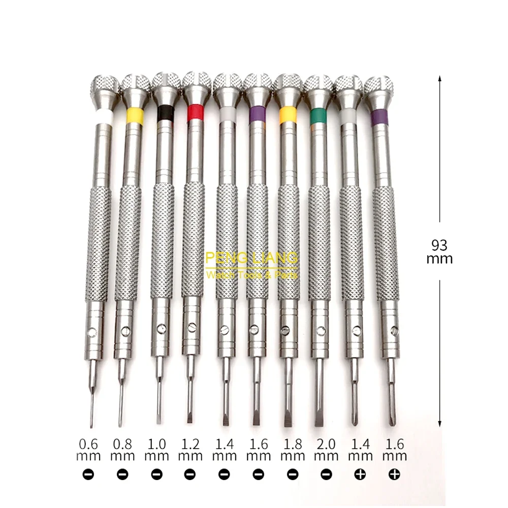 Herramientas de relojero, kit de destornillador con caja de madera * 10 hojas más 20 piezas, herramientas de reparación de relojes, herramientas para gafas