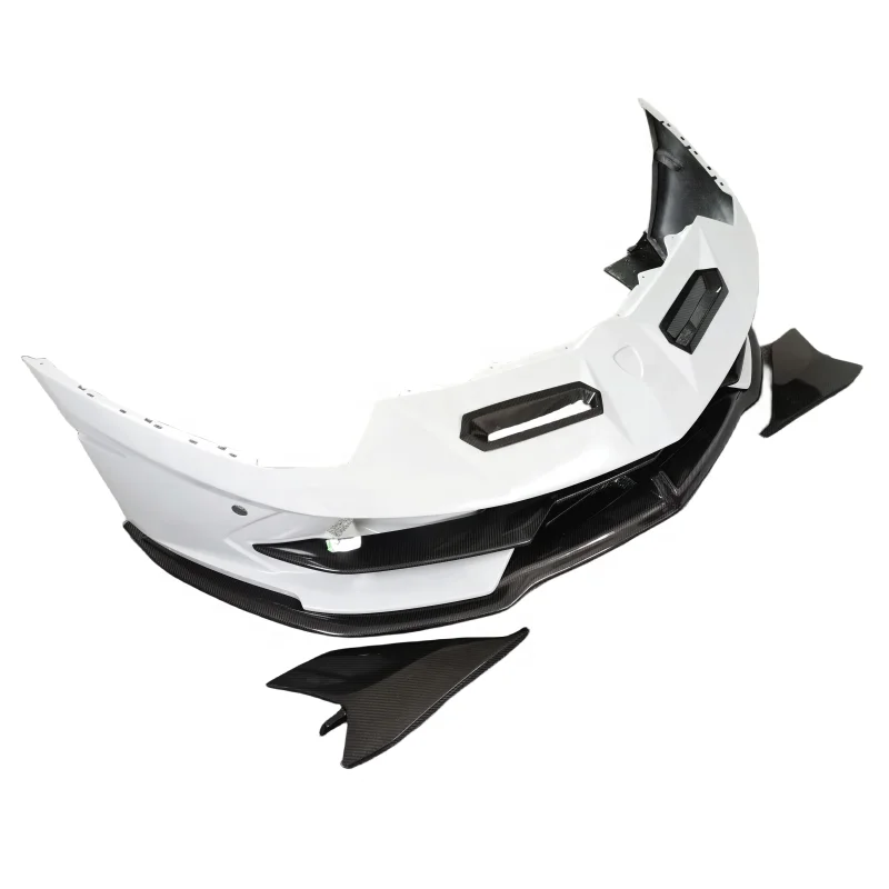 

Высококачественный обвес из сухого карбона в стиле Lamborghini Aventador LP700 LP720: передний бампер SVJ