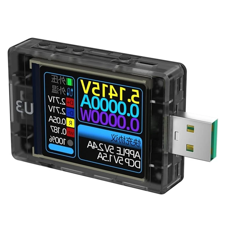 ABFU-USB-C Power Delivery Trigger 28V EPR Voltage And Current Meter Digital Multimeter For Charging Test