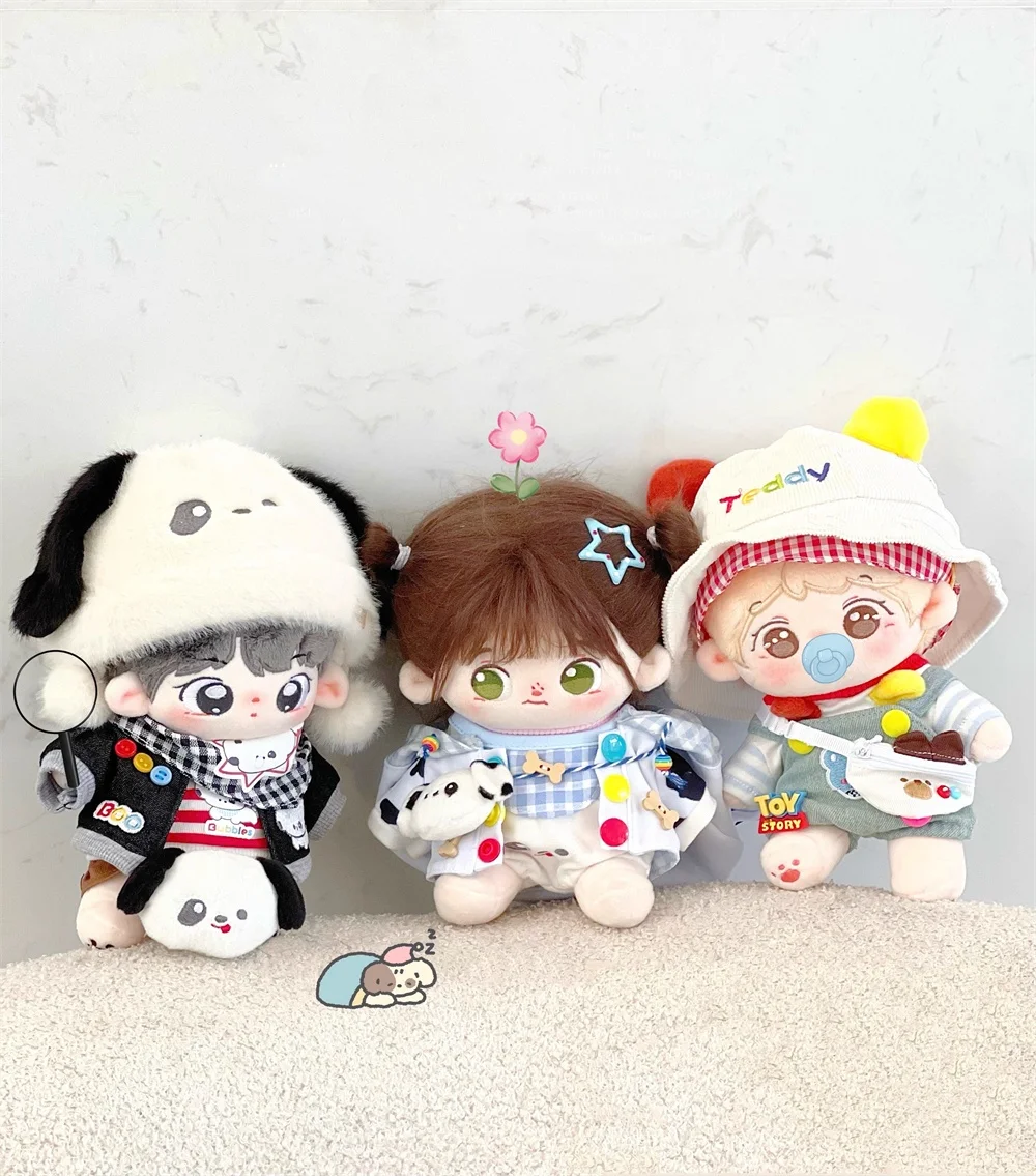 Original Animal Rabbit Dog Cow Bear Suit For 15cm 20cm Doll Toy Clothes Costume Cosplay XG Gift Cute Lovely