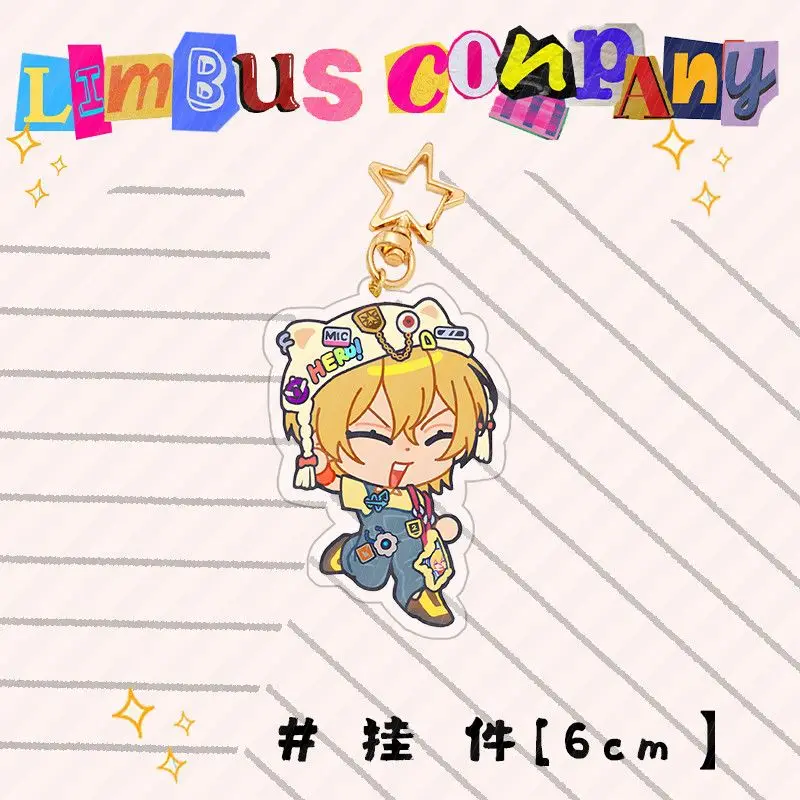 Limbus Company Anime Figures Acrylic Stand Hong Lu YiSang Faust Don Quixote Character Ornament Friend Brithday Gift Cos Model