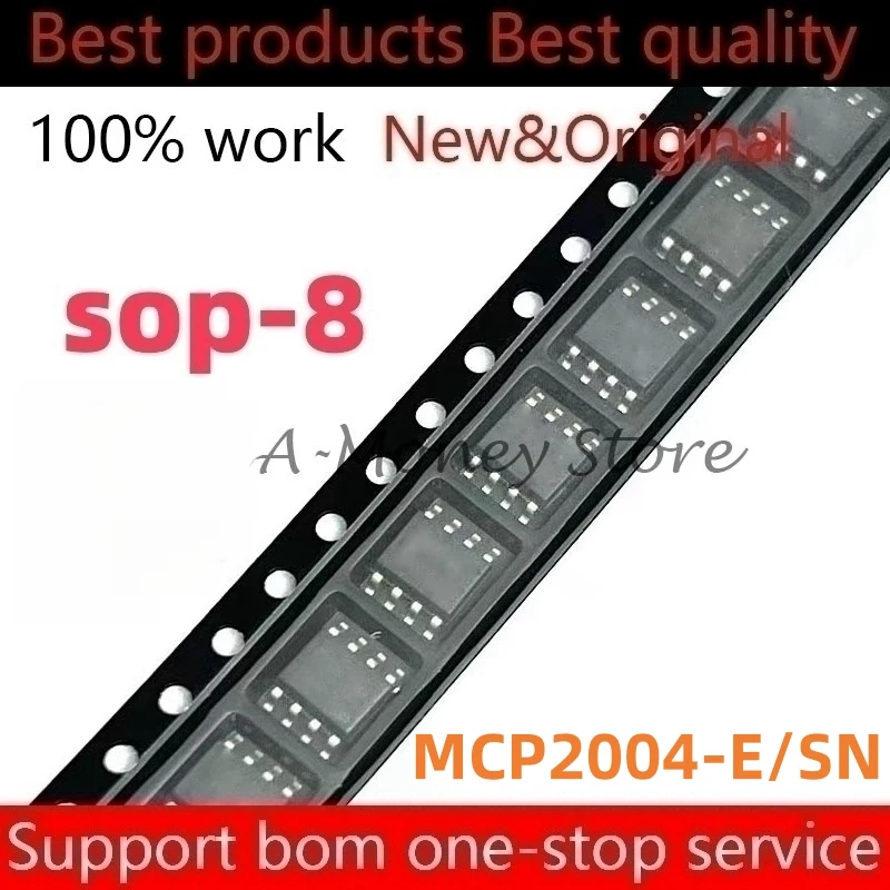 

(5-10pcs)MCP2004E MCP2004-E/SN MCP2004 2004 sop-8