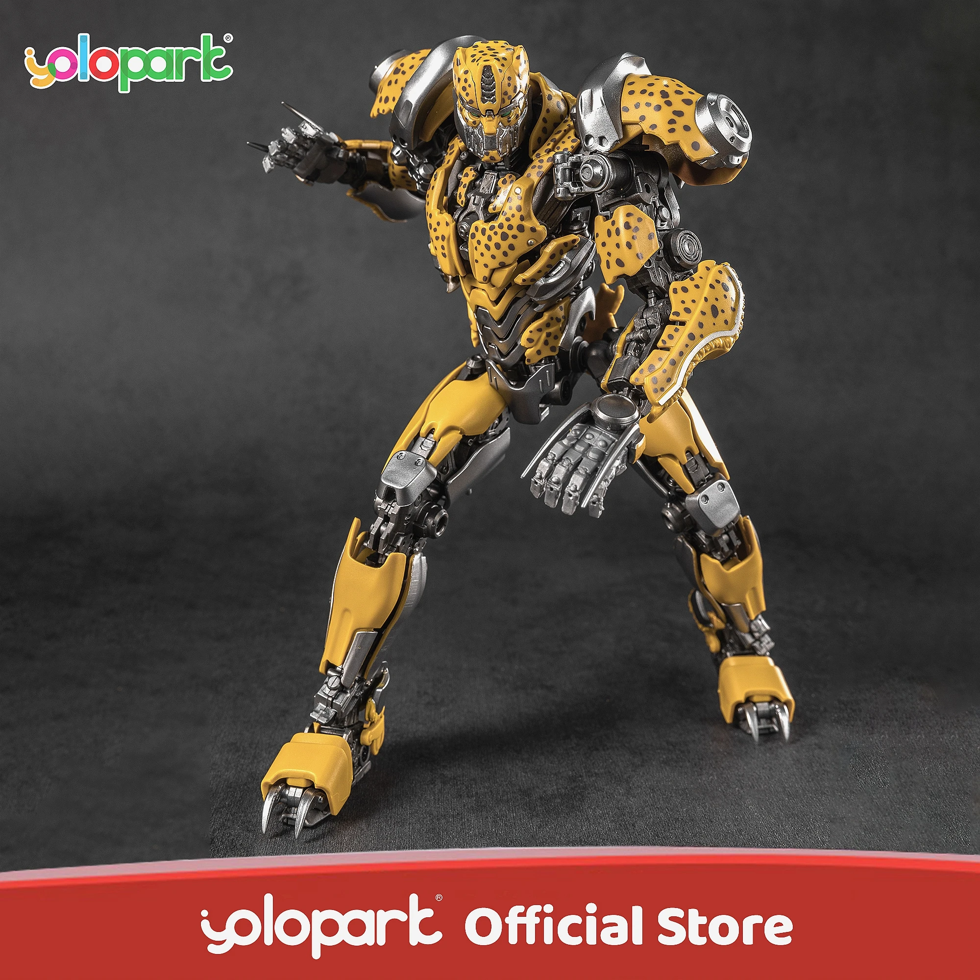 YOLOPARK 18cm Cheetor 22cm Scourge Transformer Toy AMK SERIES