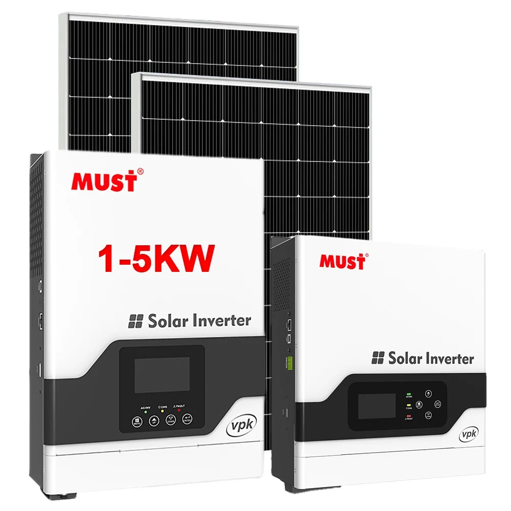 MUST Pv18 VPK 220VAC 230VAC CE Etc pure sine wave off grid inverter single phase solar  5kw