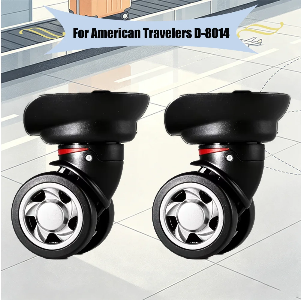For American Tourister D-8014 Universal Suitcase Replacement Parts Kit - Durable Wheel Set Easy Install For Most Luggag