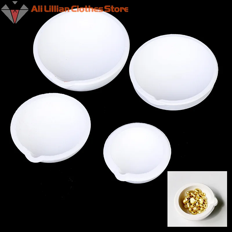 -New Sale.High Temperature Quartz Silica Melting Crucible for Gold Silver Jewelry Tool