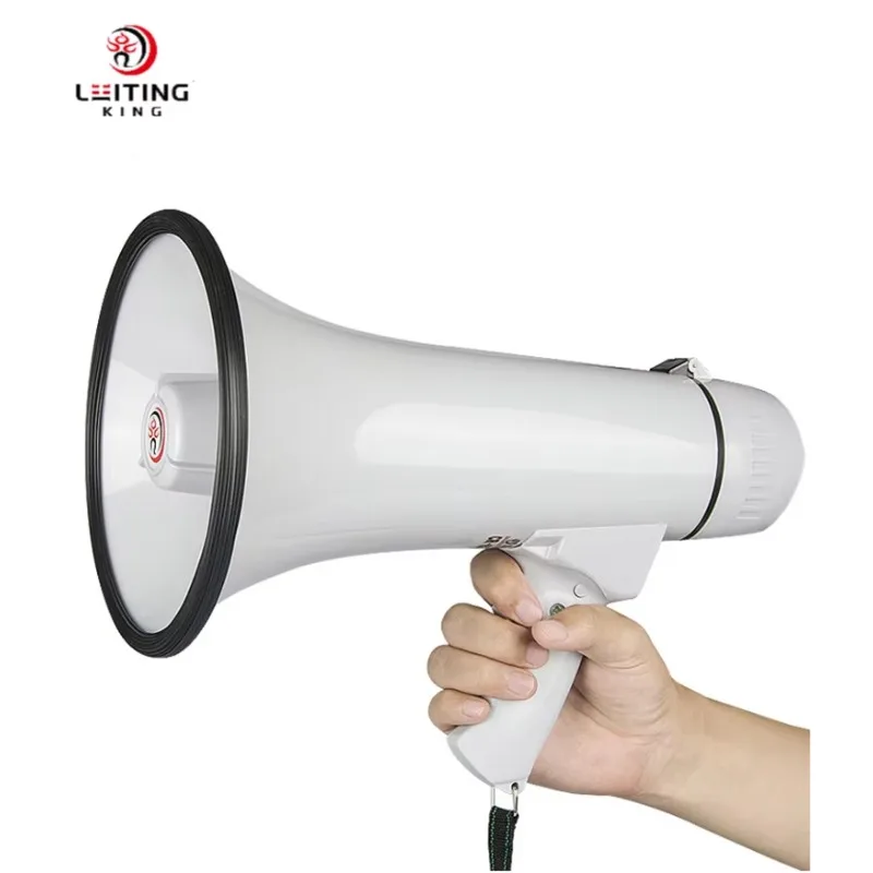 2026 CR-61 30W High Megaphone 600m Projection Folding Handle 120s Record Loudspeaker For Computer Mobile Home Theatre