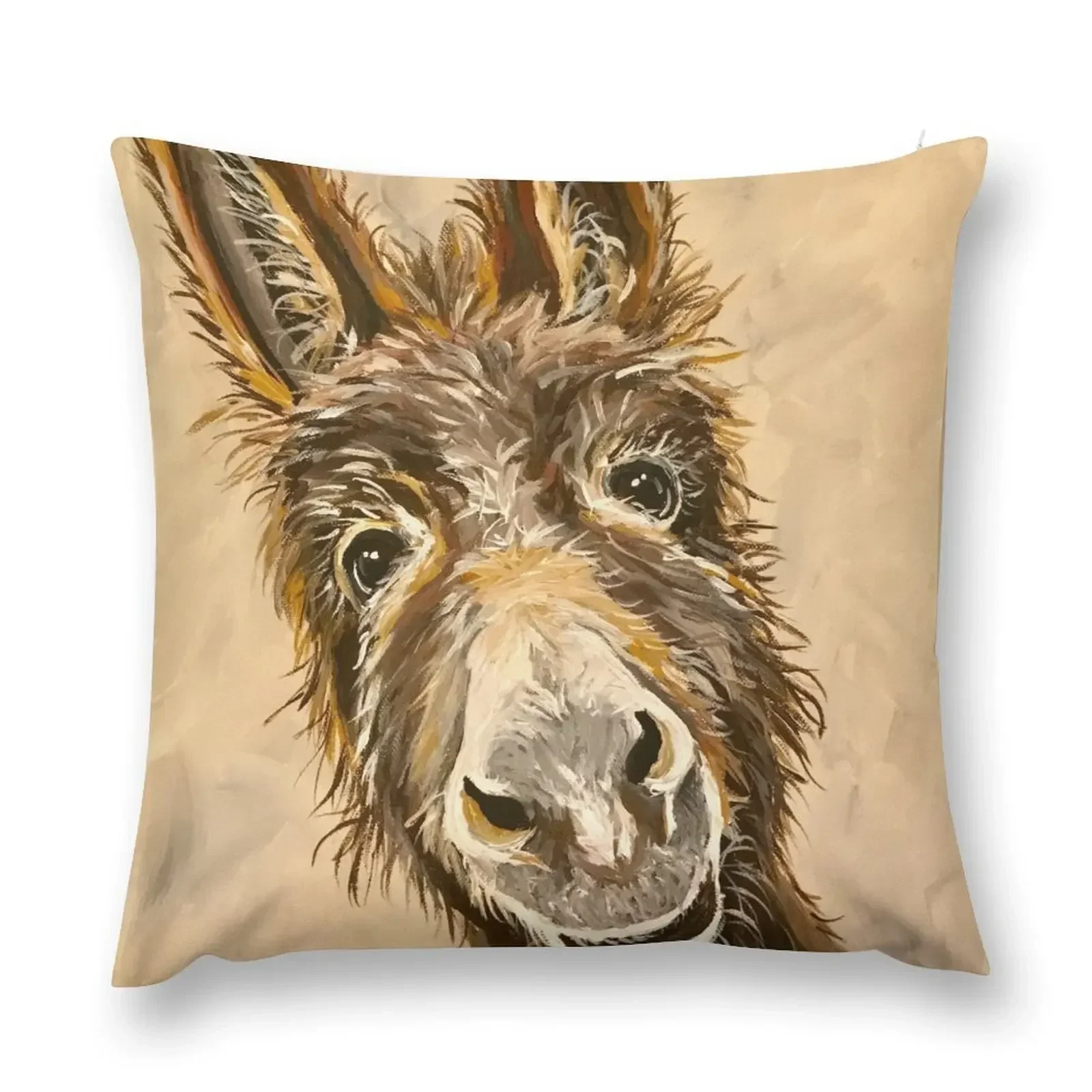 

Donkey Art Raymond Throw Pillow New year Sitting Cushion Decorative Cushion Decorative Cushions pillow