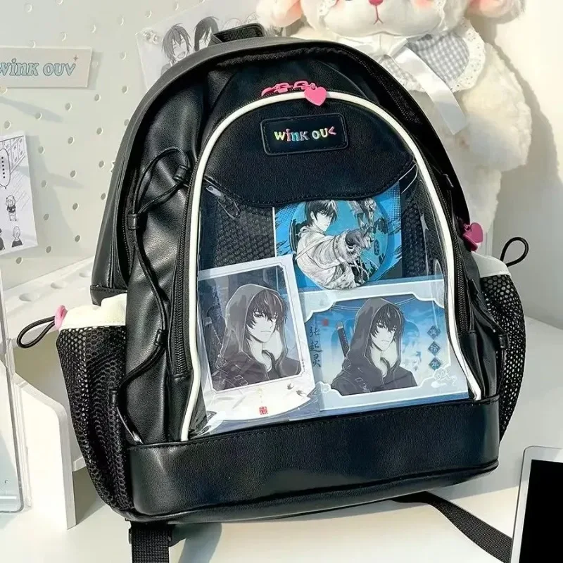 Commute Original Ita Mochila Y2K Harajuku Mochilas Mujer School Bag Daily Casual Backpack 2025 New Practical Students Bolsos