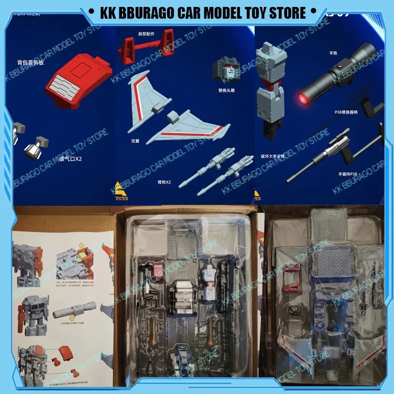 

IN Stock AS TOYS Transformation AS08 Accessories AS09 Upgrade Kit KO SS86 Action Figure Starscream OP Prime Classic Movie Toys